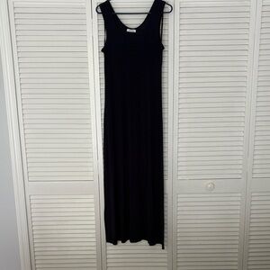 Calvin Klein Navy Blue Maxi Dress